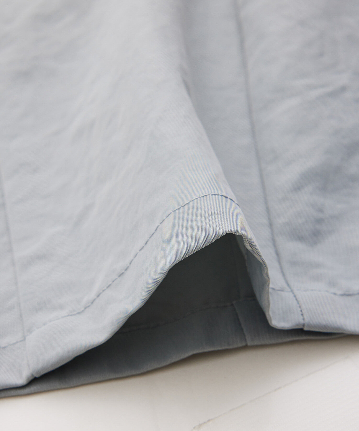 VIS「【セットアップ対応】ナイロンワッシャーAラインスカート【洗える】」|スカート|