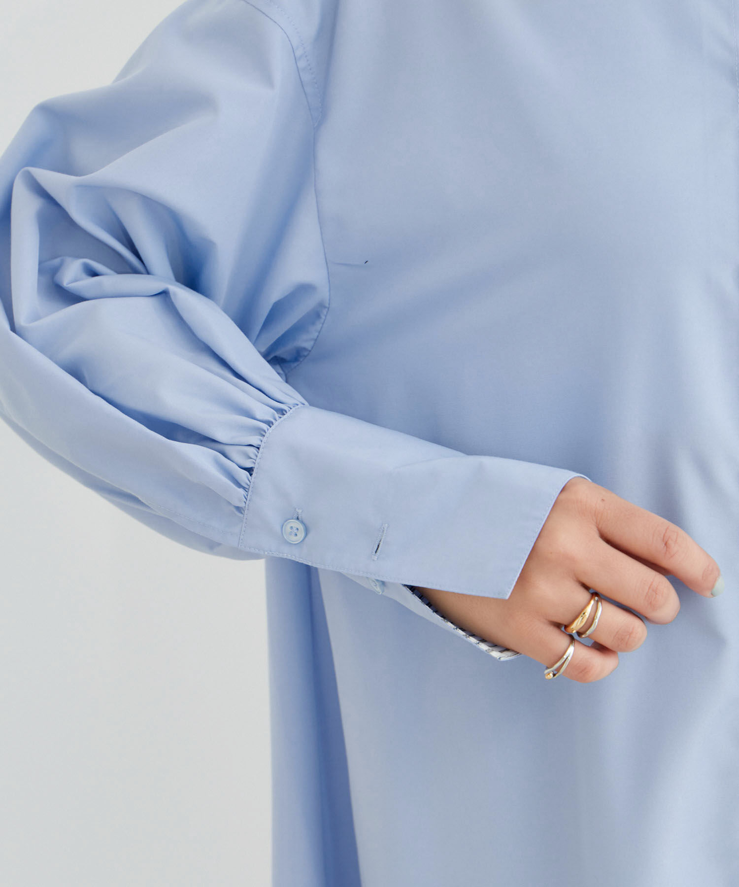 VIS「【洗える】美easyフレアシャツワンピース」|その他|