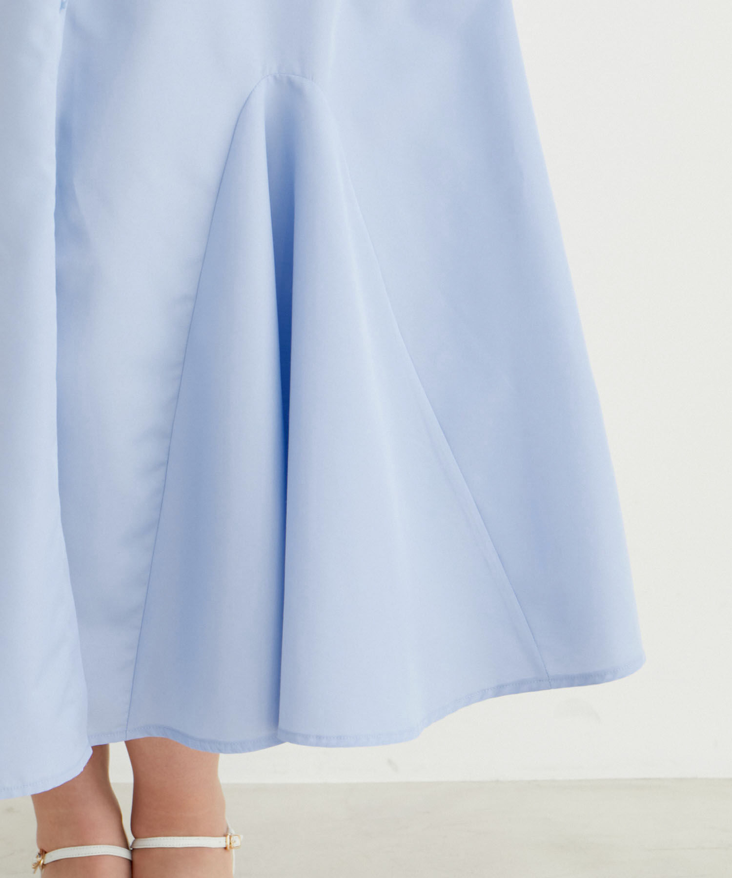 VIS「【洗える】美easyフレアシャツワンピース」|その他|