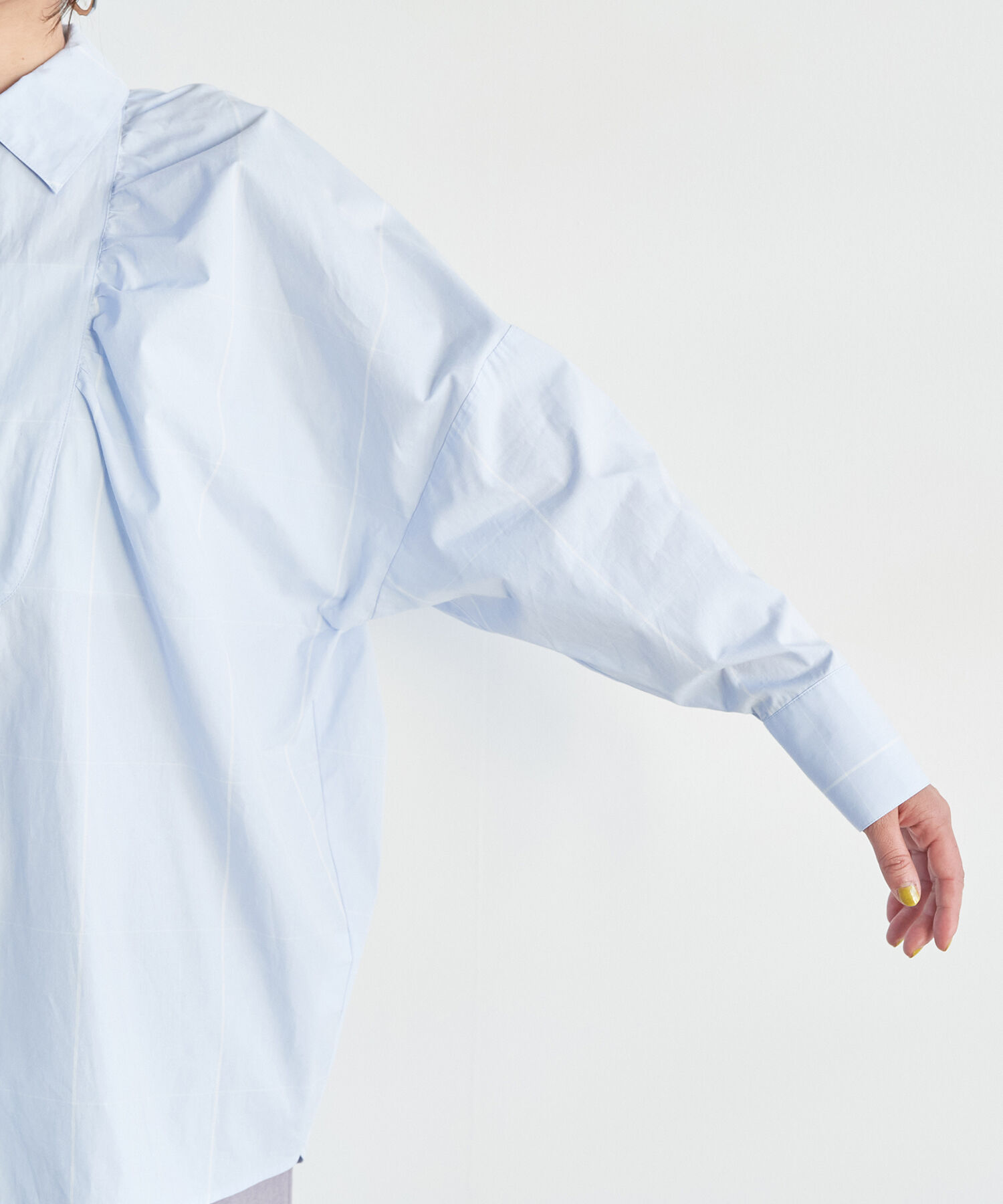 VIS「【洗える】モモンガビックシルエットシャツ」|シャツ・ブラウス|