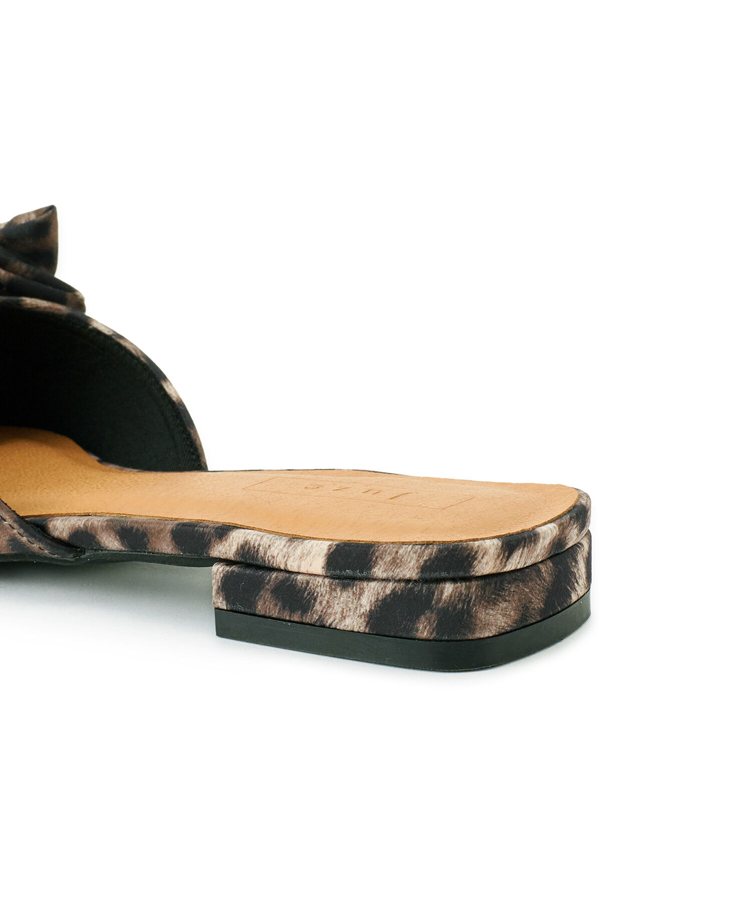 Juze「サテンリボンミュール」|サンダル|