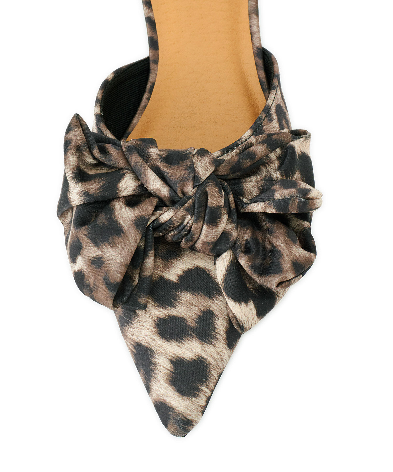 Juze「サテンリボンミュール」|サンダル|