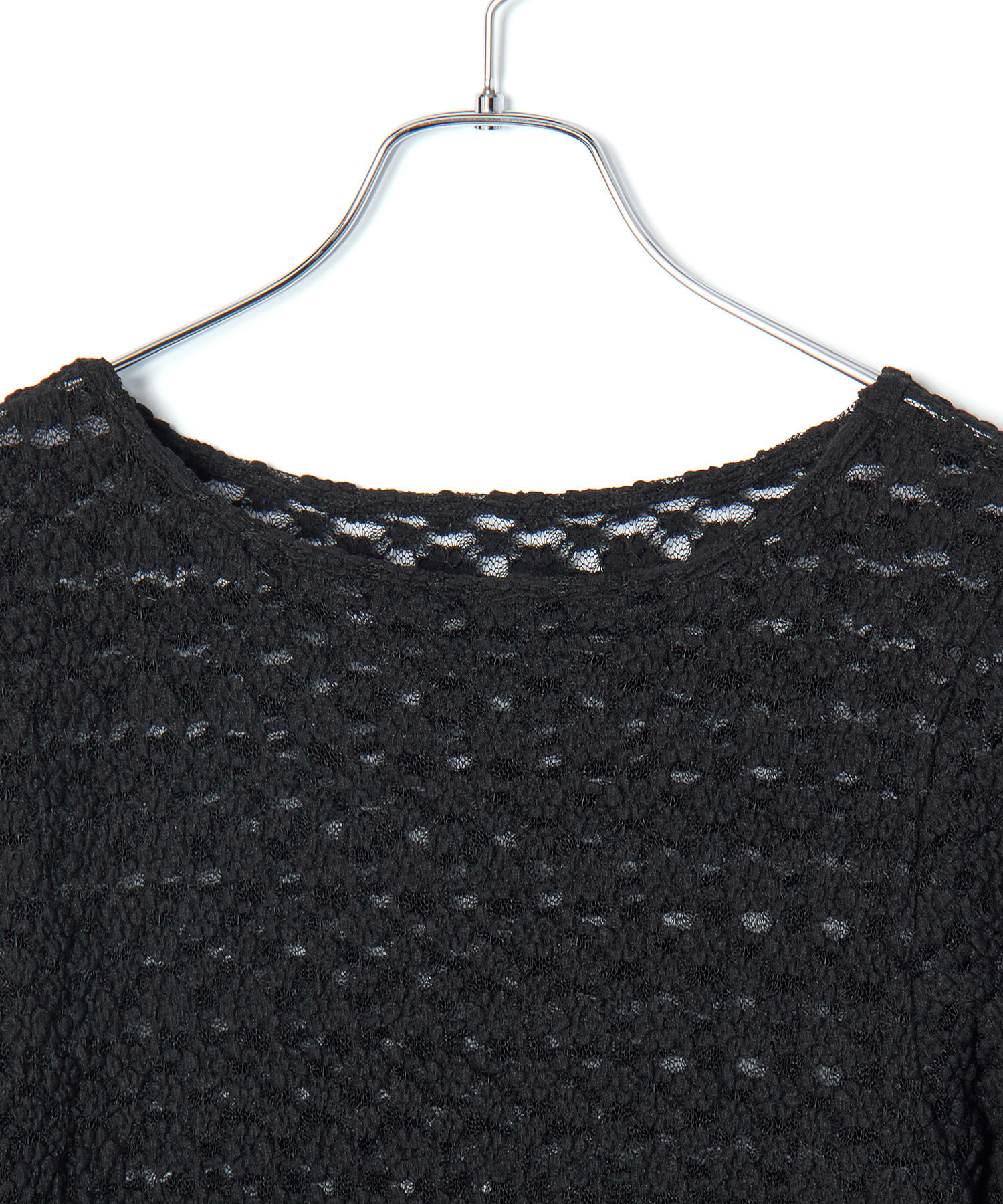 VIS「レースフレアースリーブトップス」|Tシャツ・カットソー|