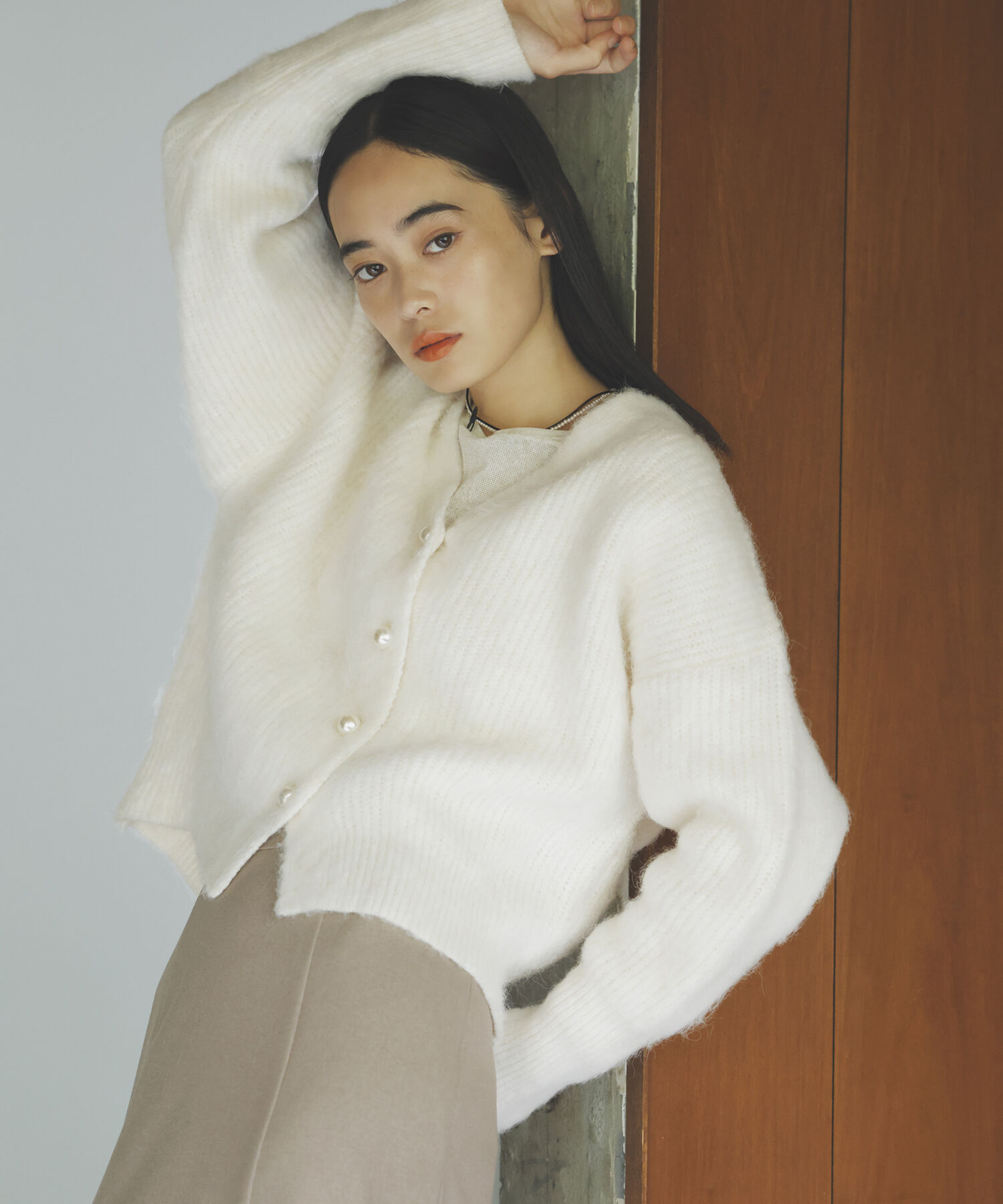 VIS「コードリボンパールネックレス」|ネックレス|