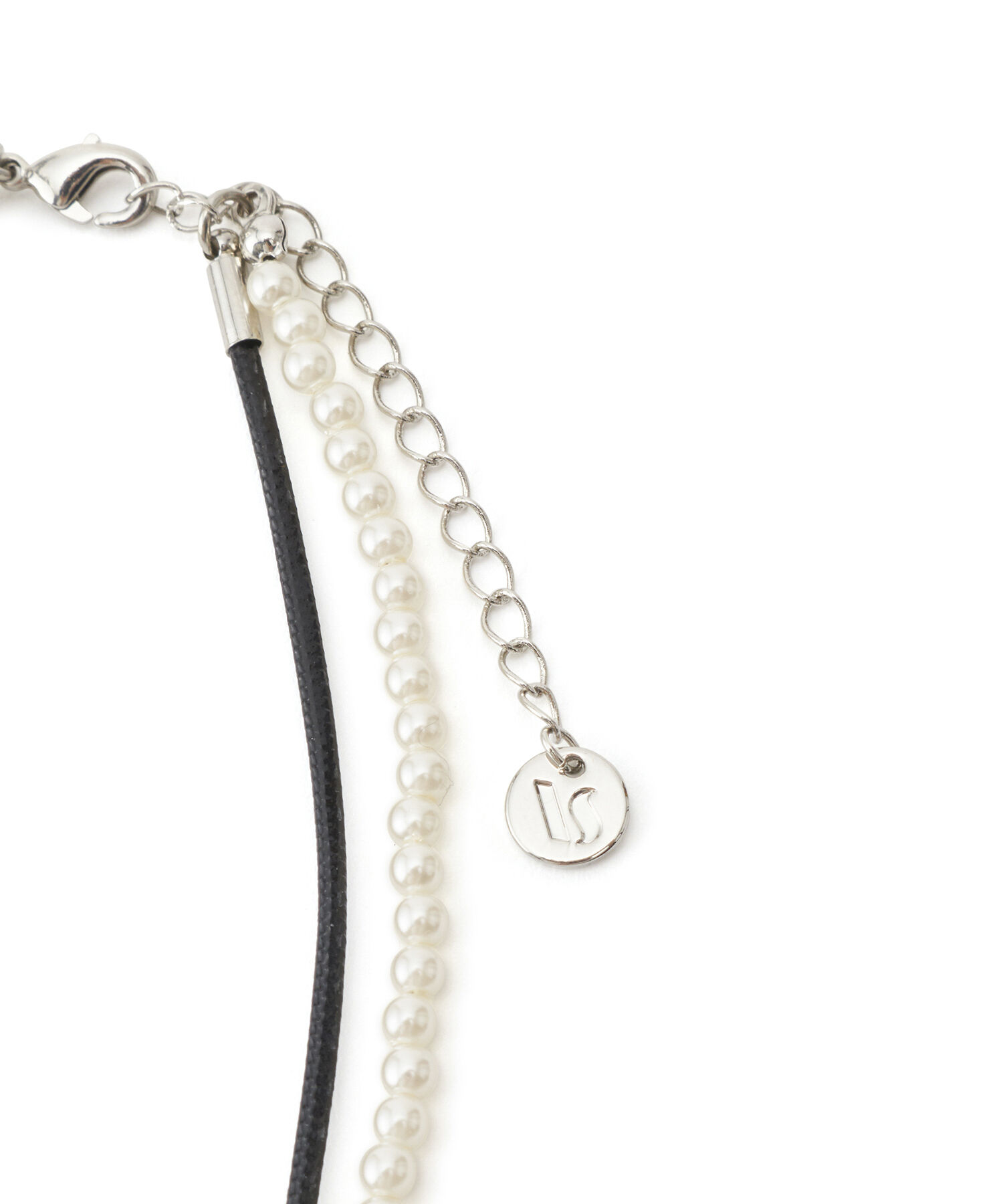 VIS「コードリボンパールネックレス」|ネックレス|