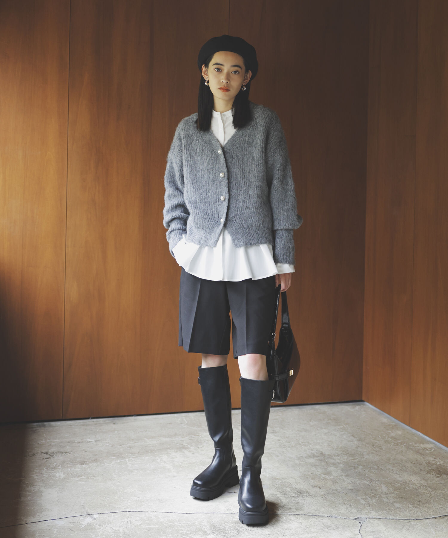 VIS「ダブルウエストバミューダハーフパンツ」|その他|