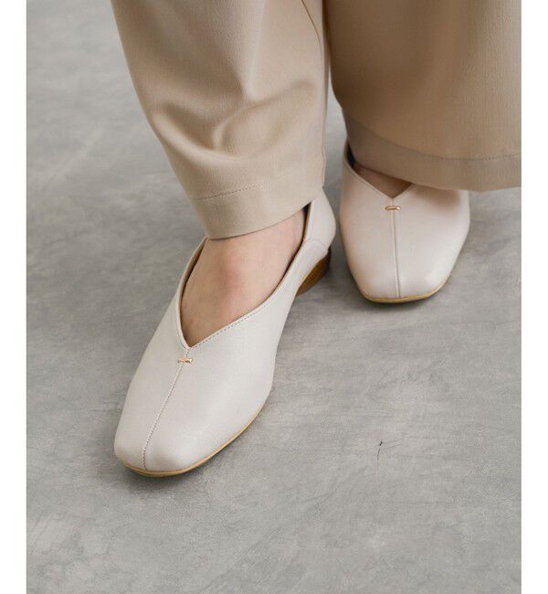 VIS「メタルポイントバブーシュ」|パンプス|