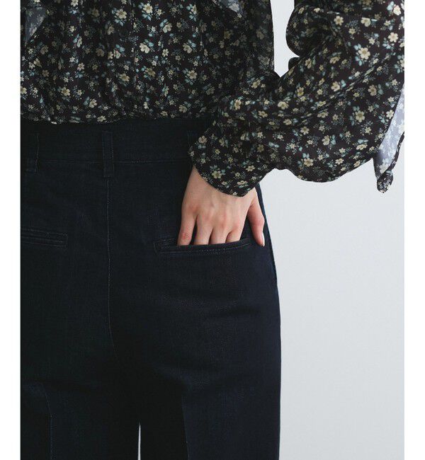 VIS「グリッターワイドデニムパンツ」|デニム|