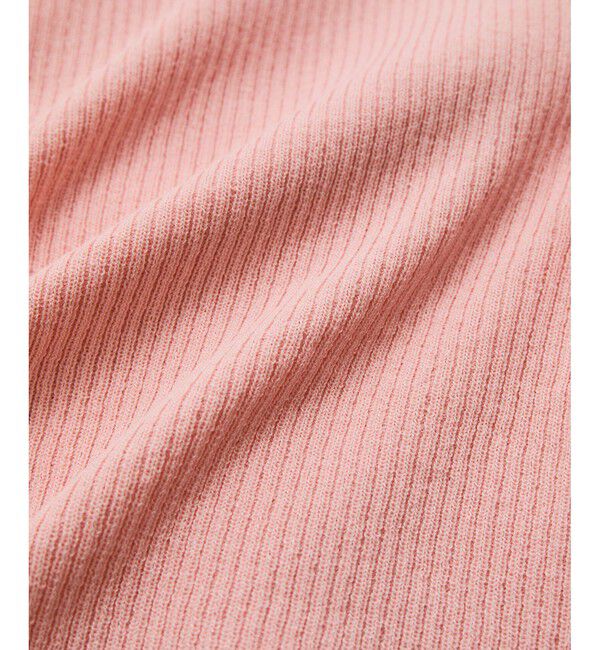 VIS「【アンチピリング/UVケア/洗える】オフショルハーフスリーブニット」|ニット・セーター|