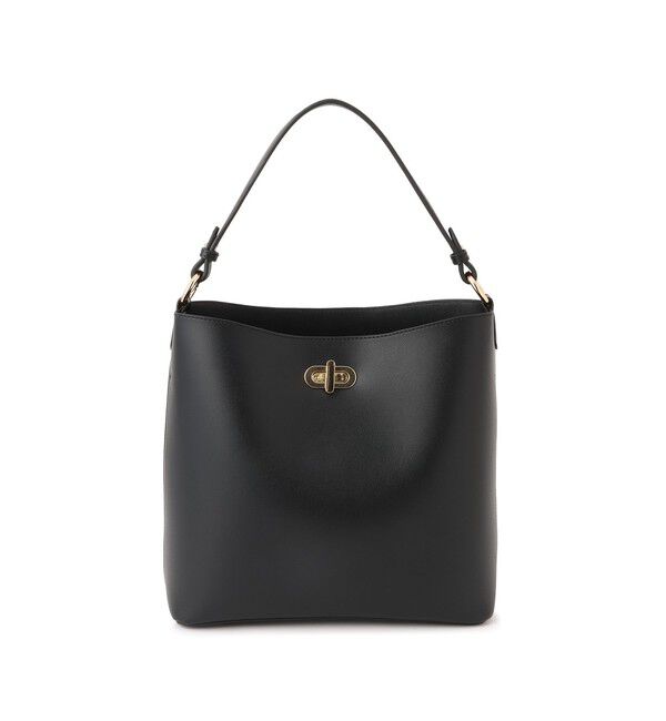 VIS「楕円ひねり3層ショルダーバッグ/2WAY」|ショルダー・メッセンジャー|ブラック(01)