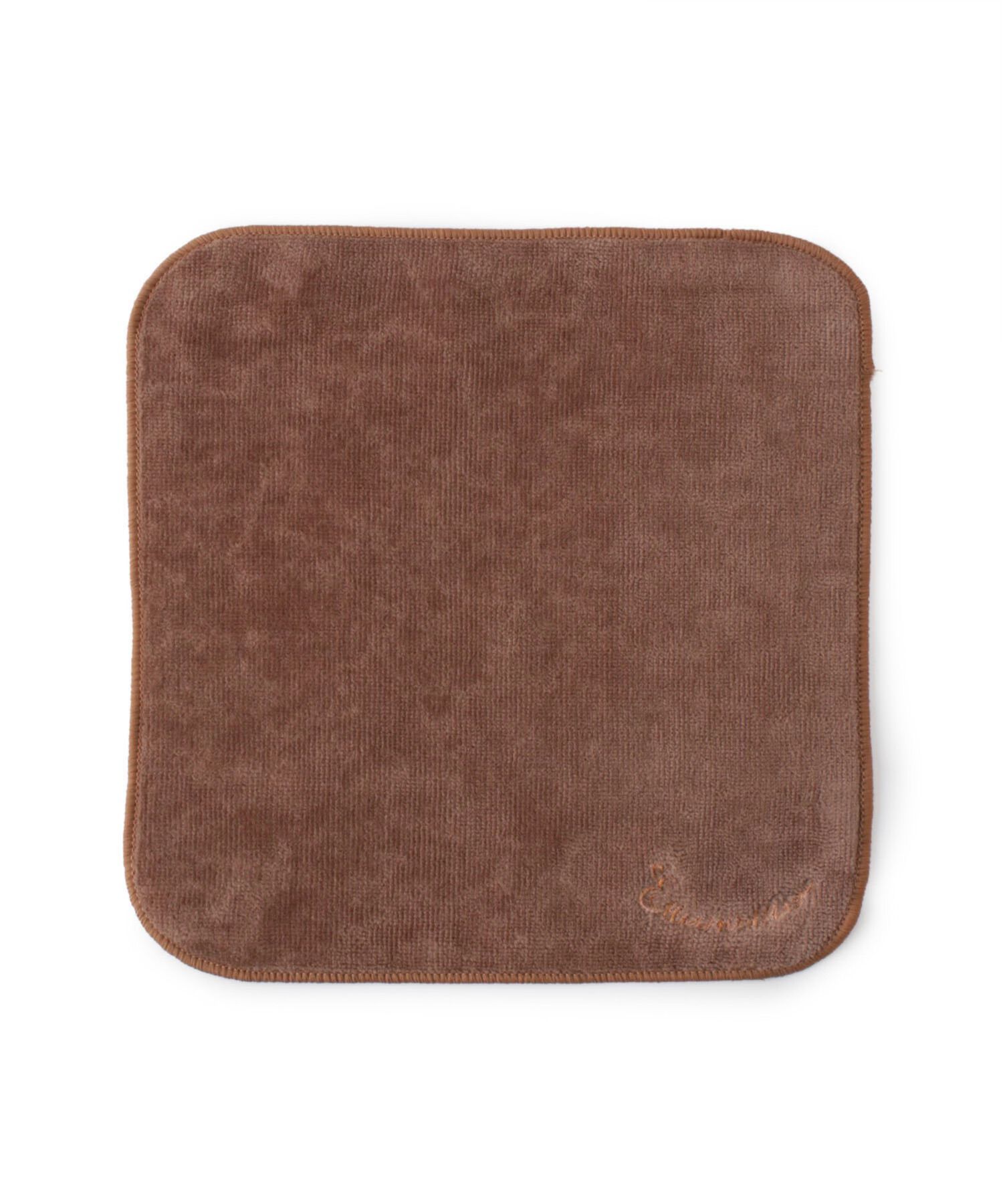 ROPE PICNIC PASSAGE「CALINE&times;ROPE' PICNIC/ロゴ刺繍ベロアタッチタオルハンカチ」|ハンカチ|