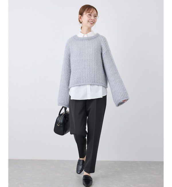 Rope&rsquo;Picnic「【WEB限定カラー】360&deg;ウルトラストレッチ テーパードパンツ/花粉ガード・セットアップ対応」|チノ|