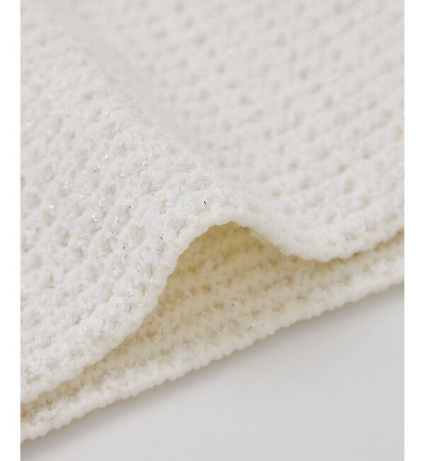 Rope&rsquo;Picnic「ゴールドボタンサマーツイードカーディジャケット」|カーディガン|