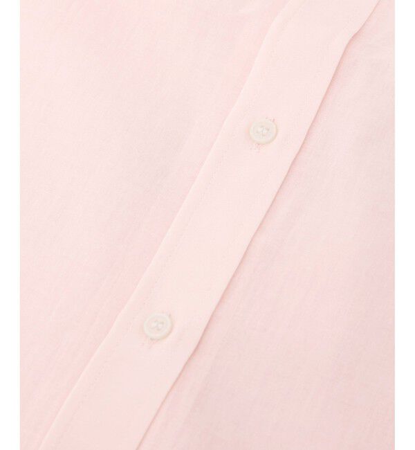 Rope&rsquo;Picnic「【接触冷感・通気性】お着軽シャツシリーズ/綿ボイルペプラムシャツ」|シャツ・ブラウス|