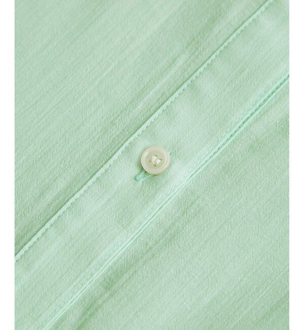 Rope&rsquo;Picnic「【接触冷感・通気性】お着軽シャツシリーズ/綿ボイルペプラムシャツ」|シャツ・ブラウス|