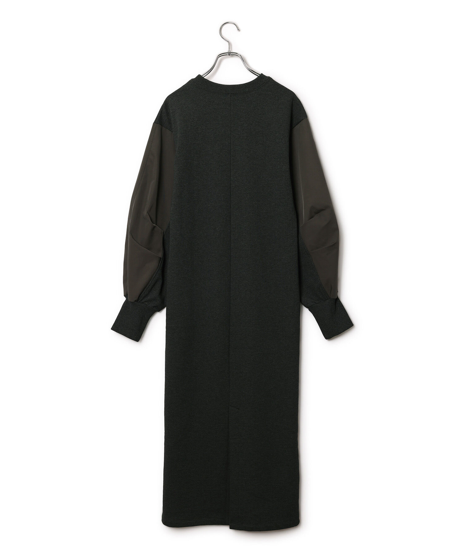 ADAM ET ROPE'「【WEB限定】スウェットコンビベルテッドワンピース」|ワンピース|