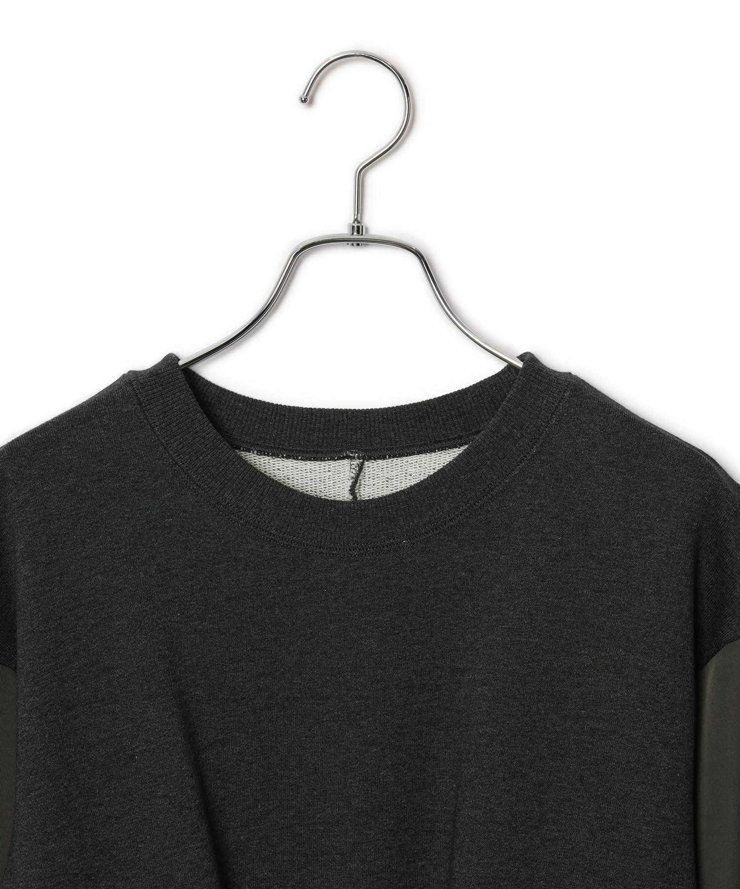 ADAM ET ROPE'「【WEB限定】スウェットコンビベルテッドワンピース」|ワンピース|