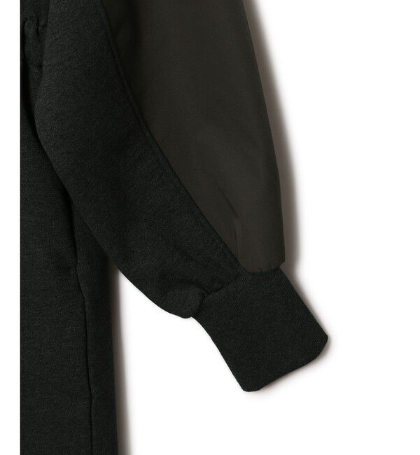 ADAM ET ROPE'「【WEB限定】スウェットコンビベルテッドワンピース」|ワンピース|