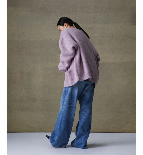 ADAM ET ROPE'「《別注》【Wrangler/ラングラー】WIDE FLARE JEAN / UNISEX」|デニム|