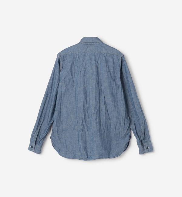  「orSlow | シャンブレー ワークシャツ WOMEN」|シャツ・ブラウス|