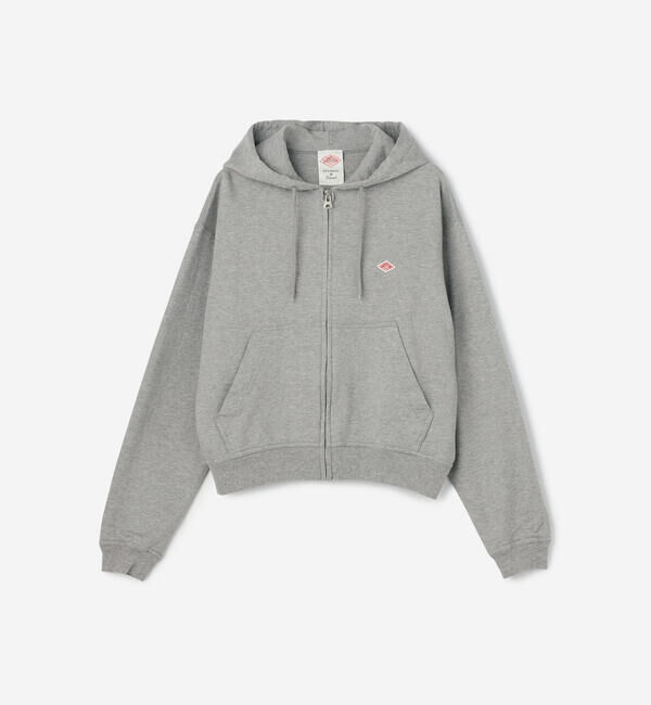 DANTON「DANTON | コットン ジップパーカー WOMEN」|パーカー|