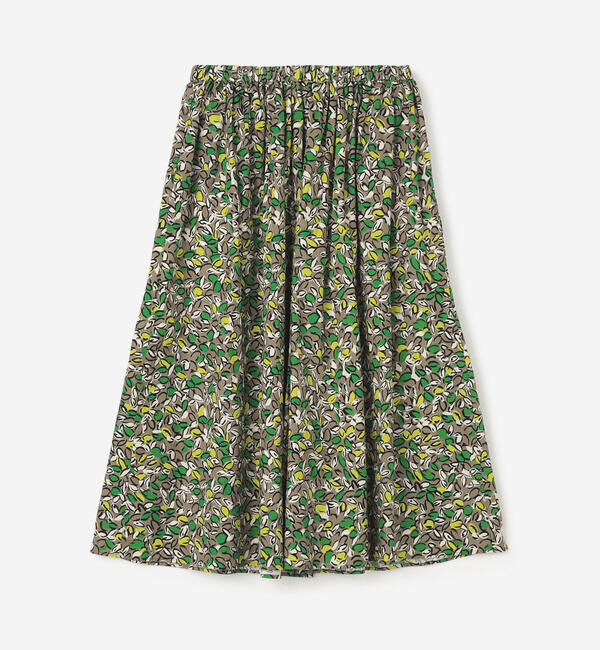 ORCIVAL「ORCIVAL | コットンポプリン プリントAラインスカート WOMEN」|スカート|