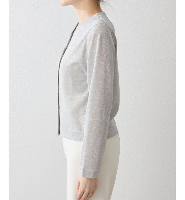  「ラメカーディガン」|ニット・セーター|