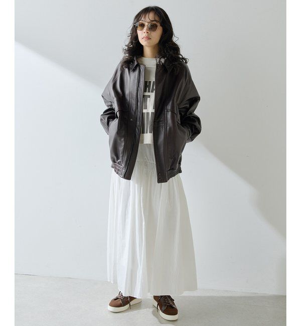 GEMINI「【GEMINI】レザーブルゾン」|ブルゾン・スタジャン|