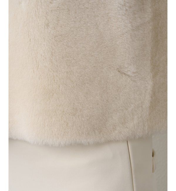  「ムートンフードジレ」|ベスト・ジレ|