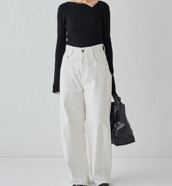  「【累計販売2.４万本】ブルージュデニム」|デニム|