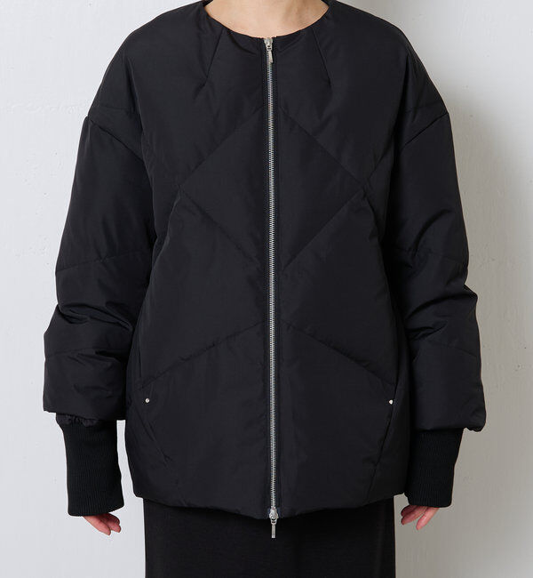  「ノーカラーダウンコート」|その他|