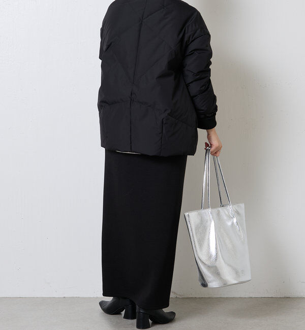  「ノーカラーダウンコート」|その他|