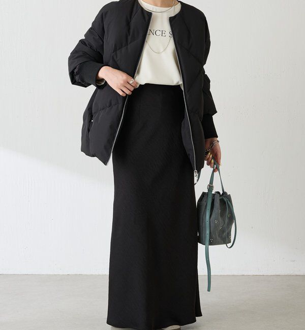  「ノーカラーダウンコート」|その他|