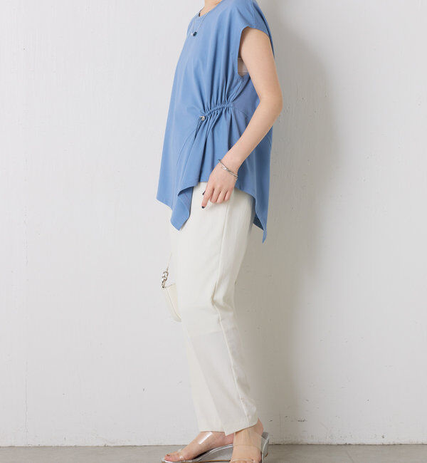  「ジャージスリムテーパードパンツ」|チノ|