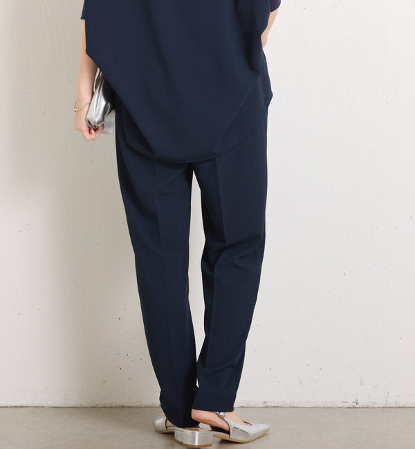  「ジャージスリムテーパードパンツ」|チノ|