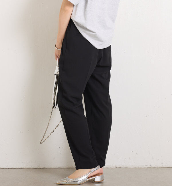  「ジャージスリムテーパードパンツ」|チノ|