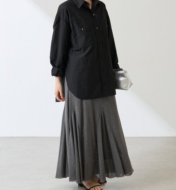  「シアーデニムシャツ」|シャツ・ブラウス|