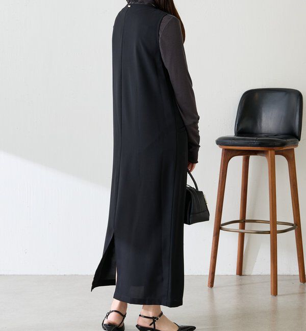  「フロントボタンジャンパースカート」|ワンピース|