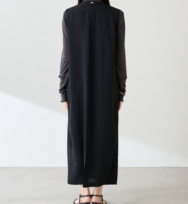  「フロントボタンジャンパースカート」|ワンピース|