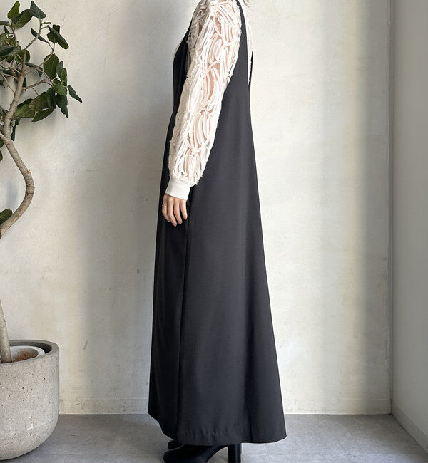  「【新色追加/前後2WAYで着られる】深Vワンピース」|ワンピース|