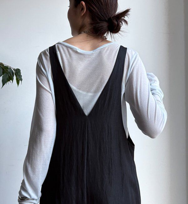  「【新色追加/前後2WAYで着られる】深Vワンピース」|ワンピース|