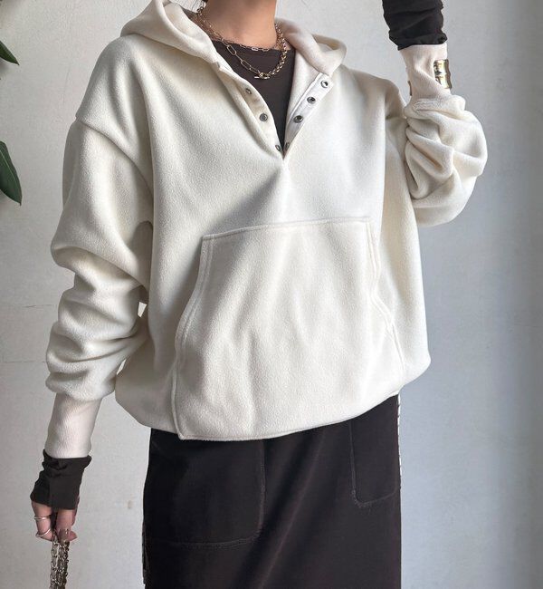  「フリーススナッププルオーバー」|Tシャツ・カットソー|