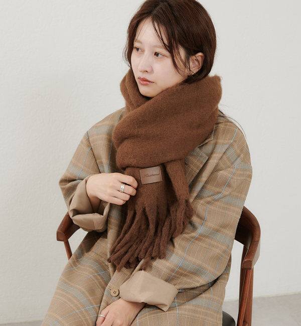  「【5色展開】フリンジマフラー」|マフラー|