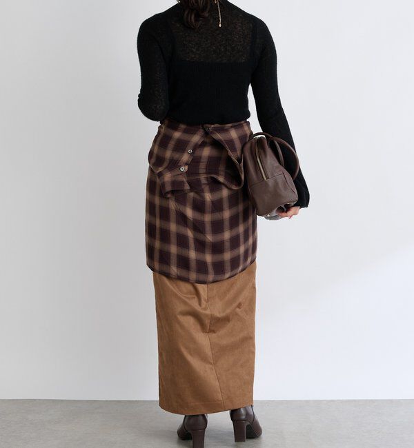  「ウォッシュドチェックワイドシャツ」|シャツ・ブラウス|