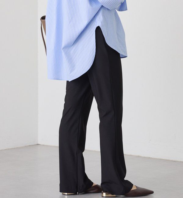  「予約【美脚シルエット】ZIPスリムパンツ」|チノ|