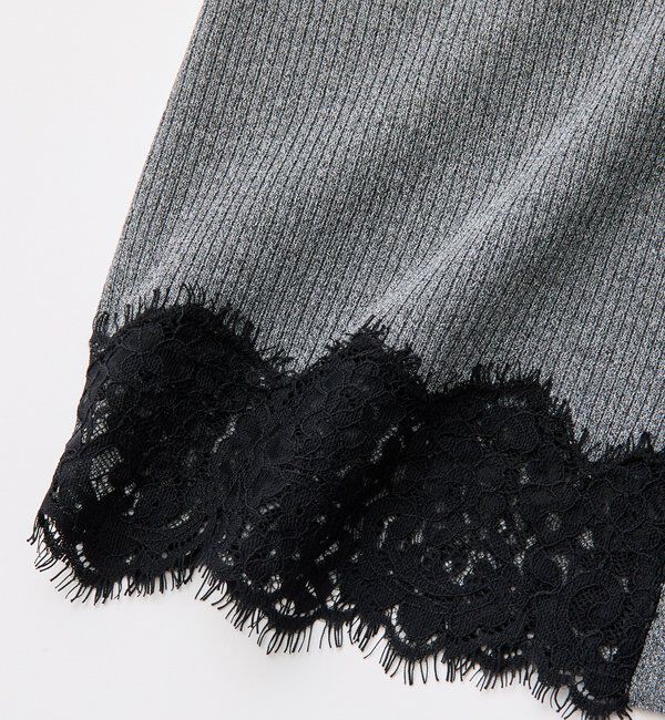  「予約【鮮度抜群】レーストリムカーディガン」|カーディガン|