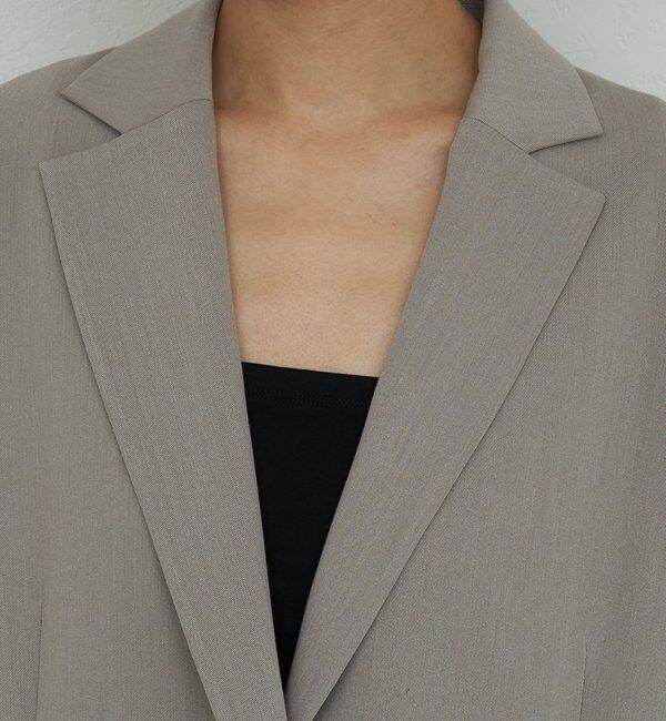  「【手洗い可】スリットスリーブジャケット」|テーラードジャケット|