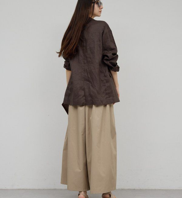  「【セットアップ対応】リネンジャケット」|その他|