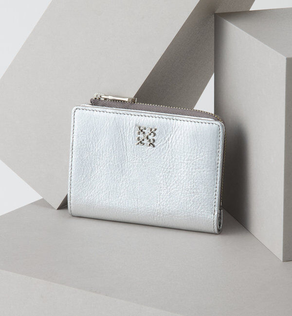  「ミニモノグラムプレートハーフウォレット」|財布|