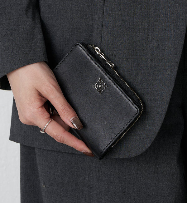  「ミニモノグラムプレートハーフウォレット」|財布|